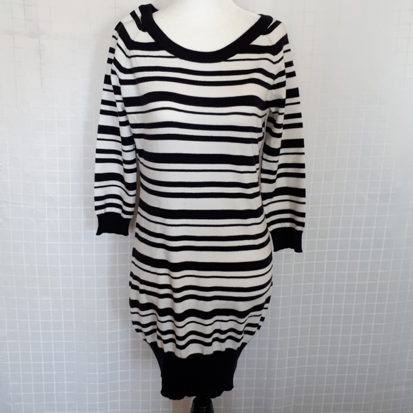 Jo & Co Jeans Body Con Dress Size L - Picture 1 of 6